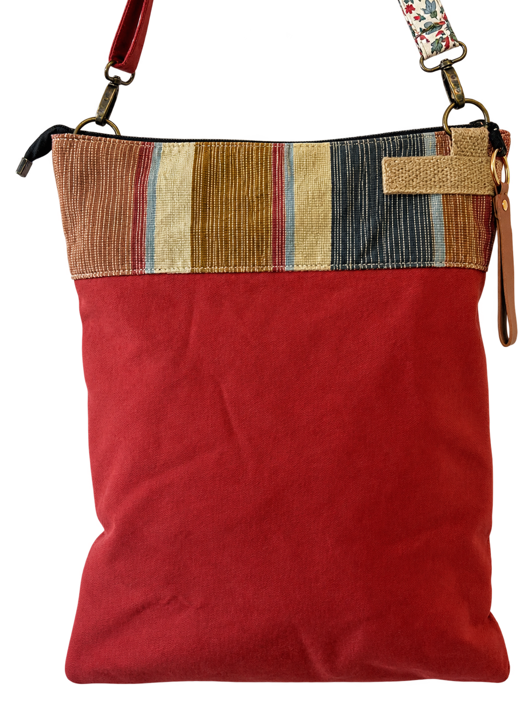 SOS Handmade Bag - Boho denim pocket
