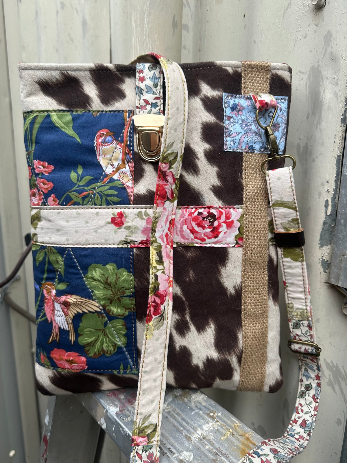 SOS Handmade Bag - COW FLORALS