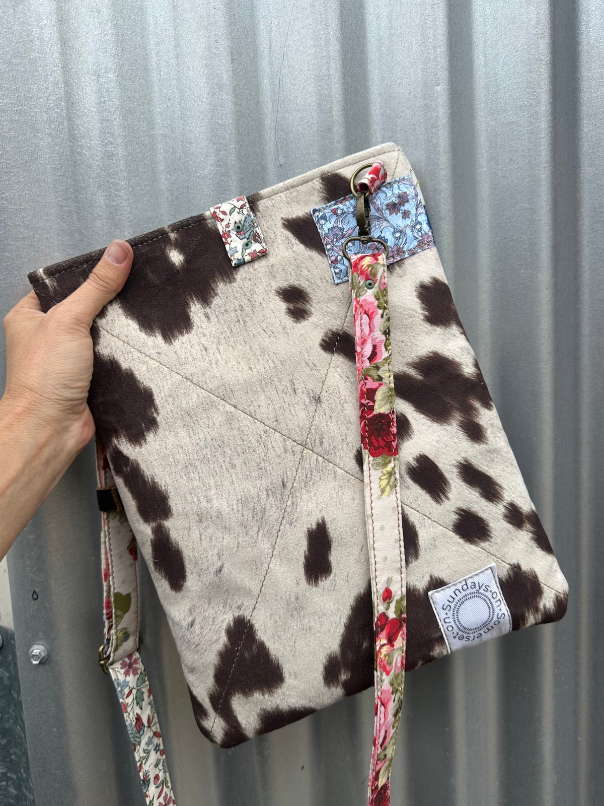 SOS Handmade Bag - COW FLORALS
