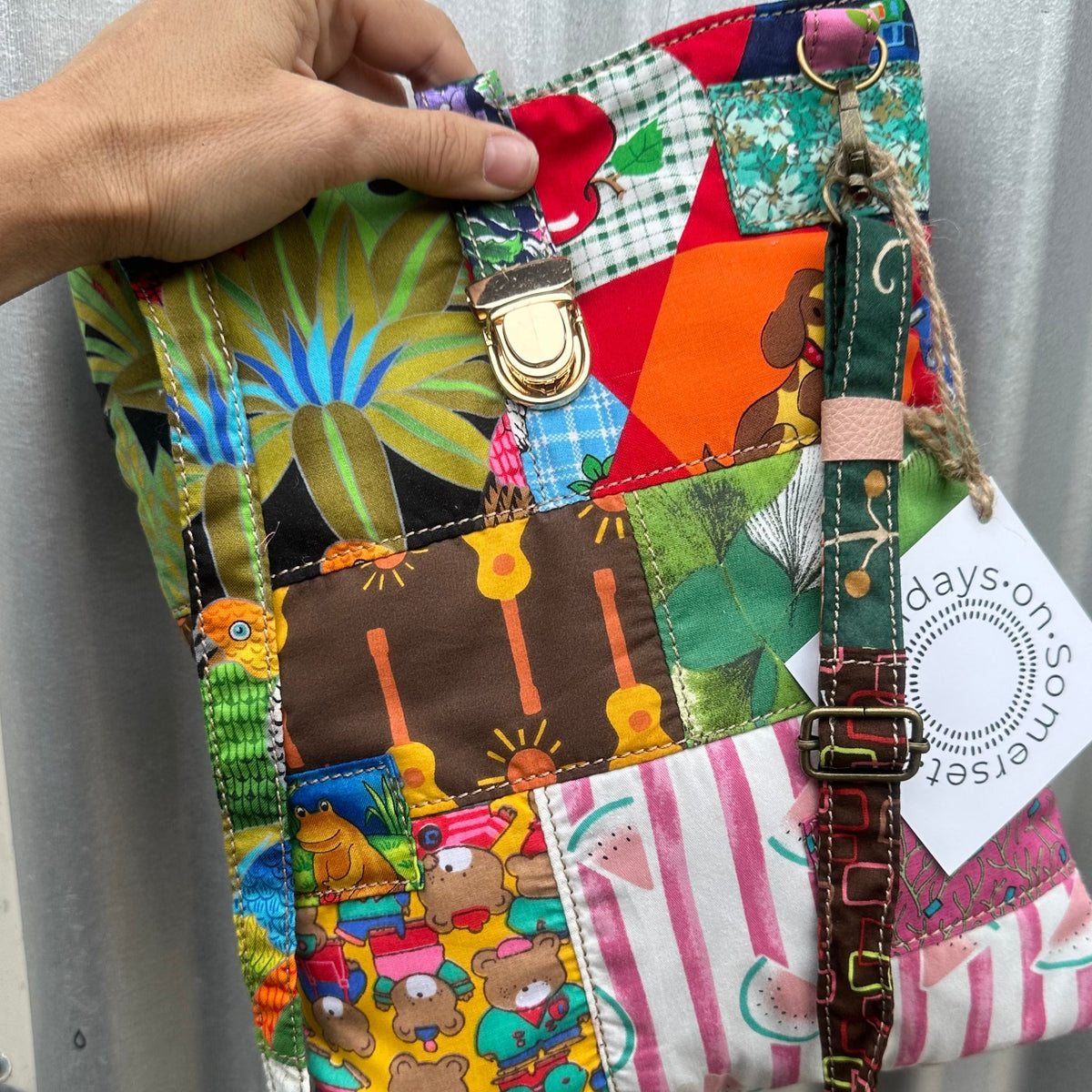 SOS Handmade Bag - Patchwork Fun