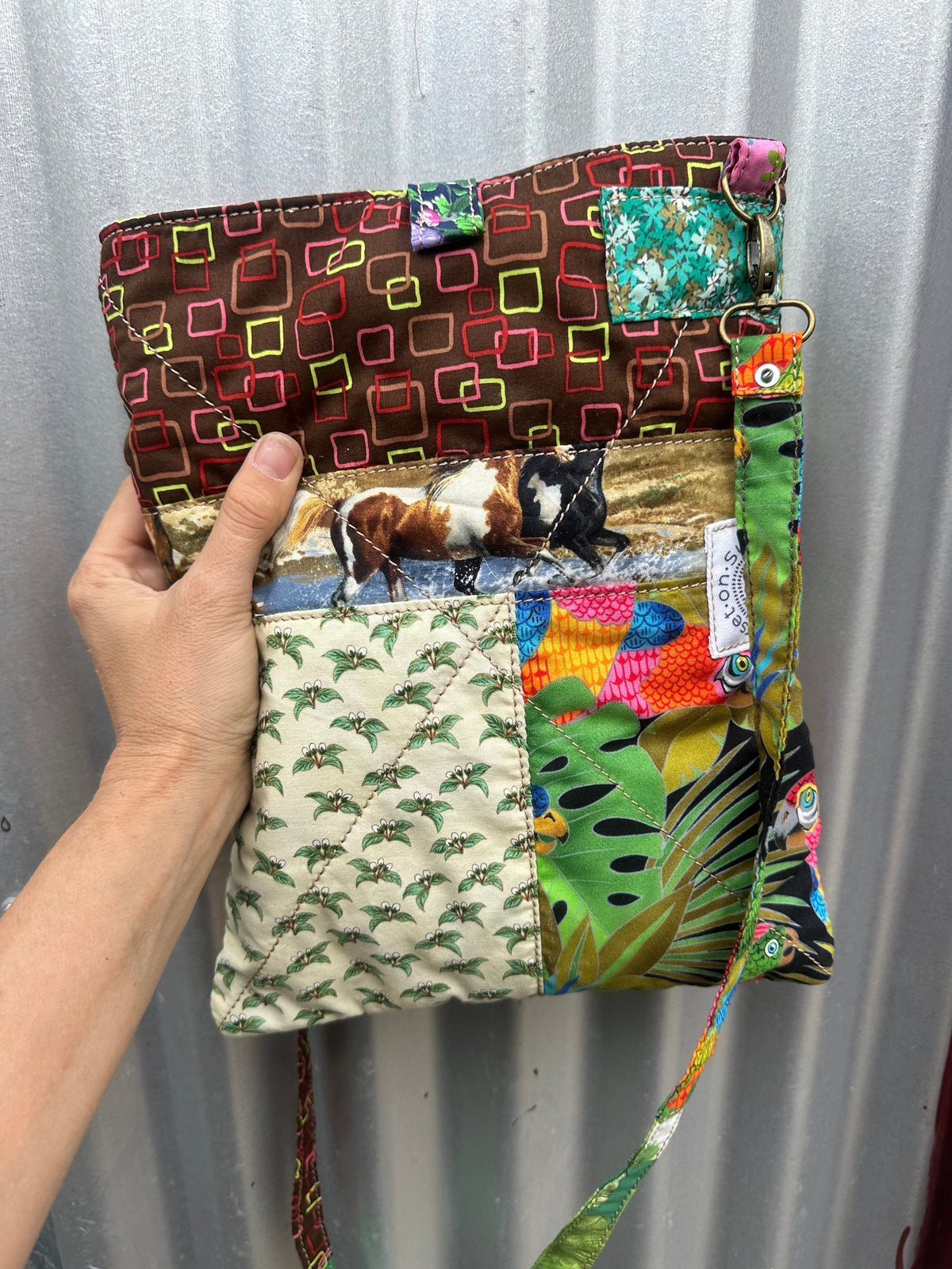 SOS Handmade Bag - Patchwork Fun