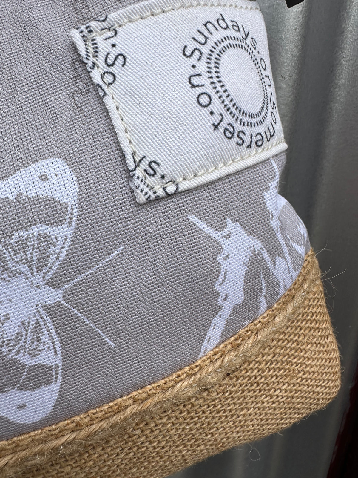 SOS Handmade patchwork fabric clutch bag - Butterfly