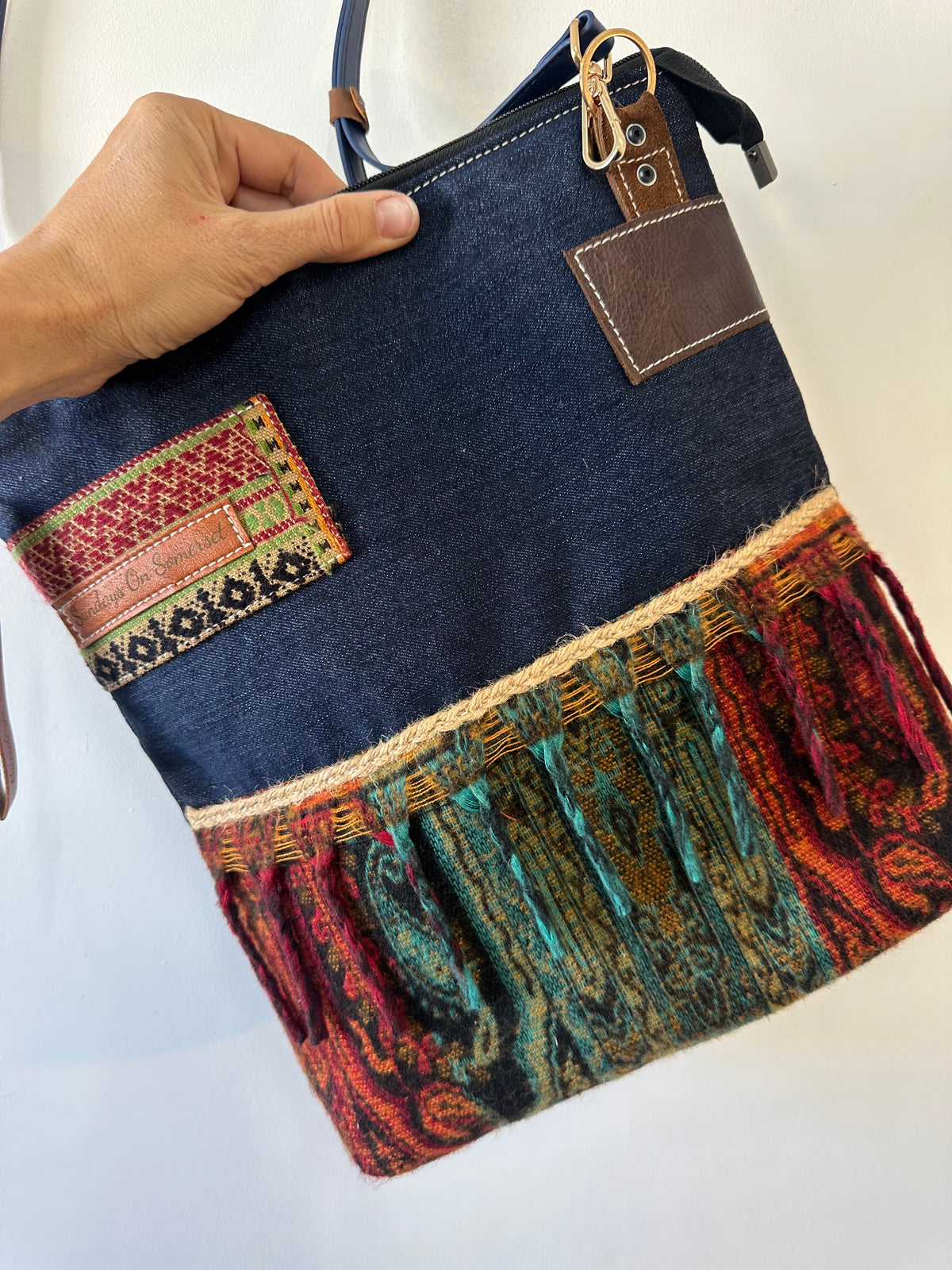SOS Handmade Bag - Boho Denim
