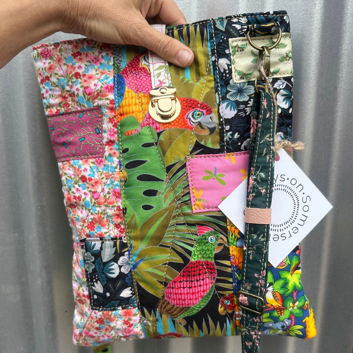 SOS Handmade Bag - Patchwork Fun 2