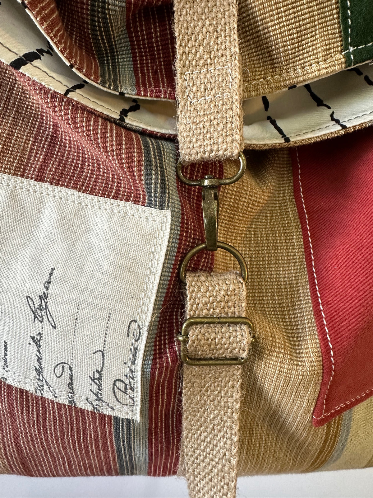 SOS Handmade Fold Over Satchel Bag - Stirpes