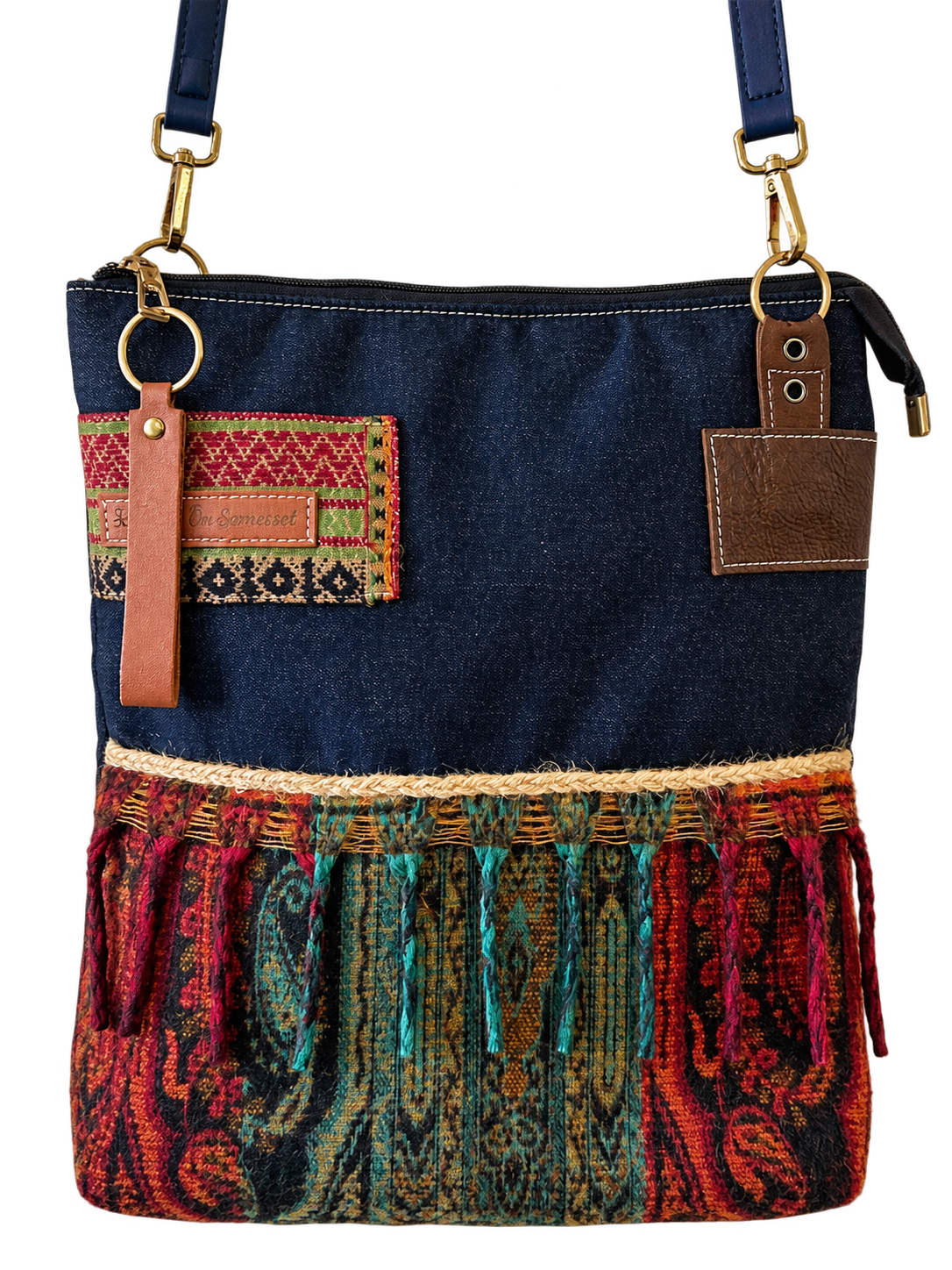 SOS Handmade Bag - Boho Denim