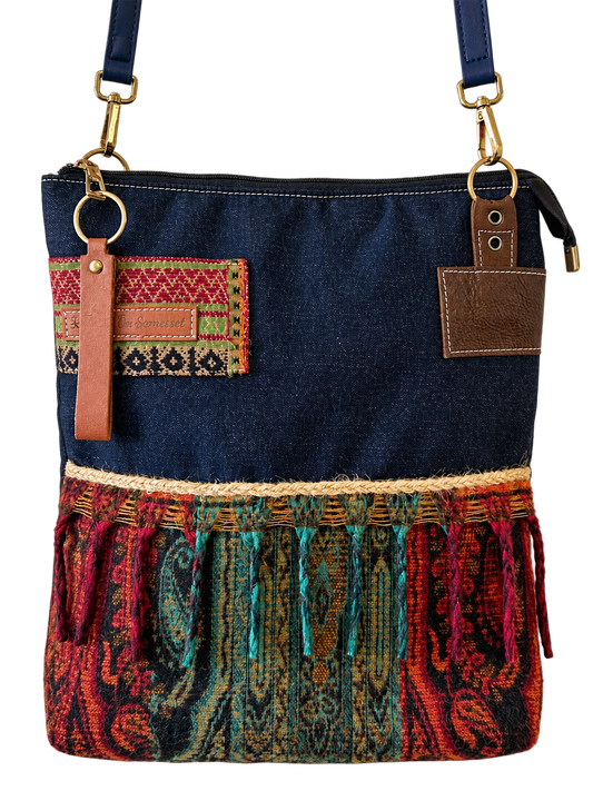 SOS Handmade Bag - Boho Denim