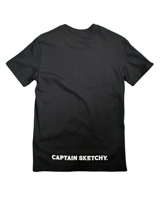Captain Sketchy Skull Tee - Snapper