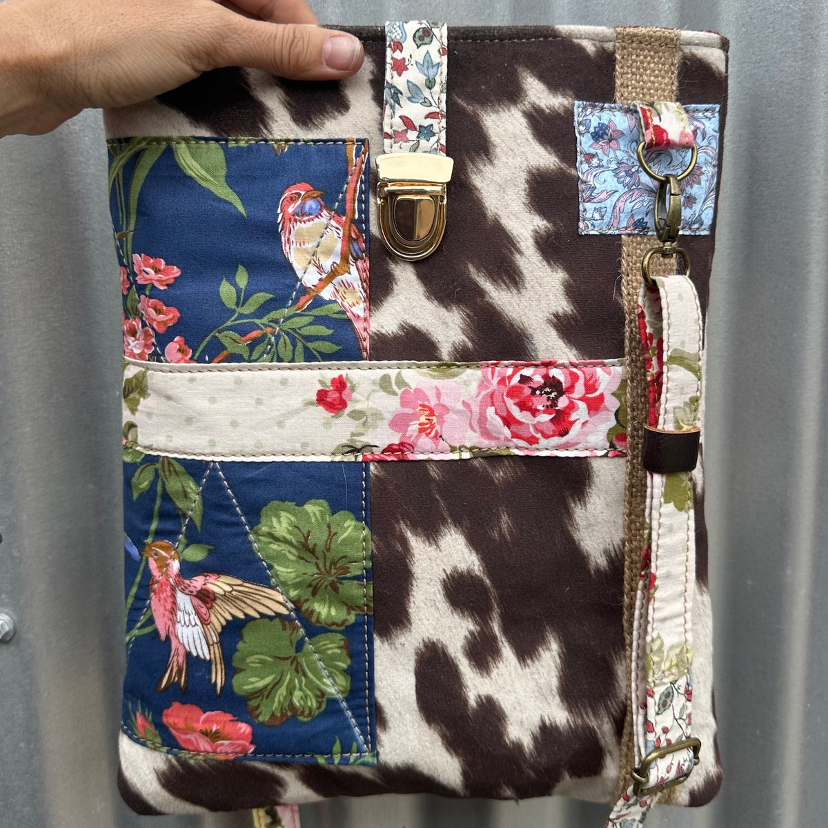 SOS Handmade Bag - COW FLORALS