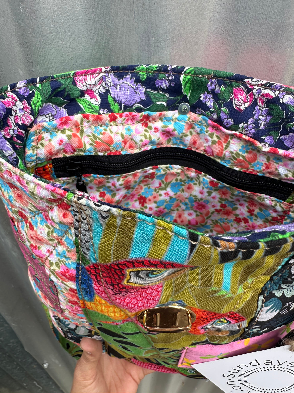 SOS Handmade Bag - Patchwork Fun 2
