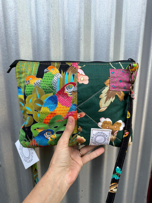 SOS Handmade patchwork fabric bag - Animals
