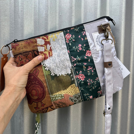 SOS Handmade patchwork fabric bag - Patch