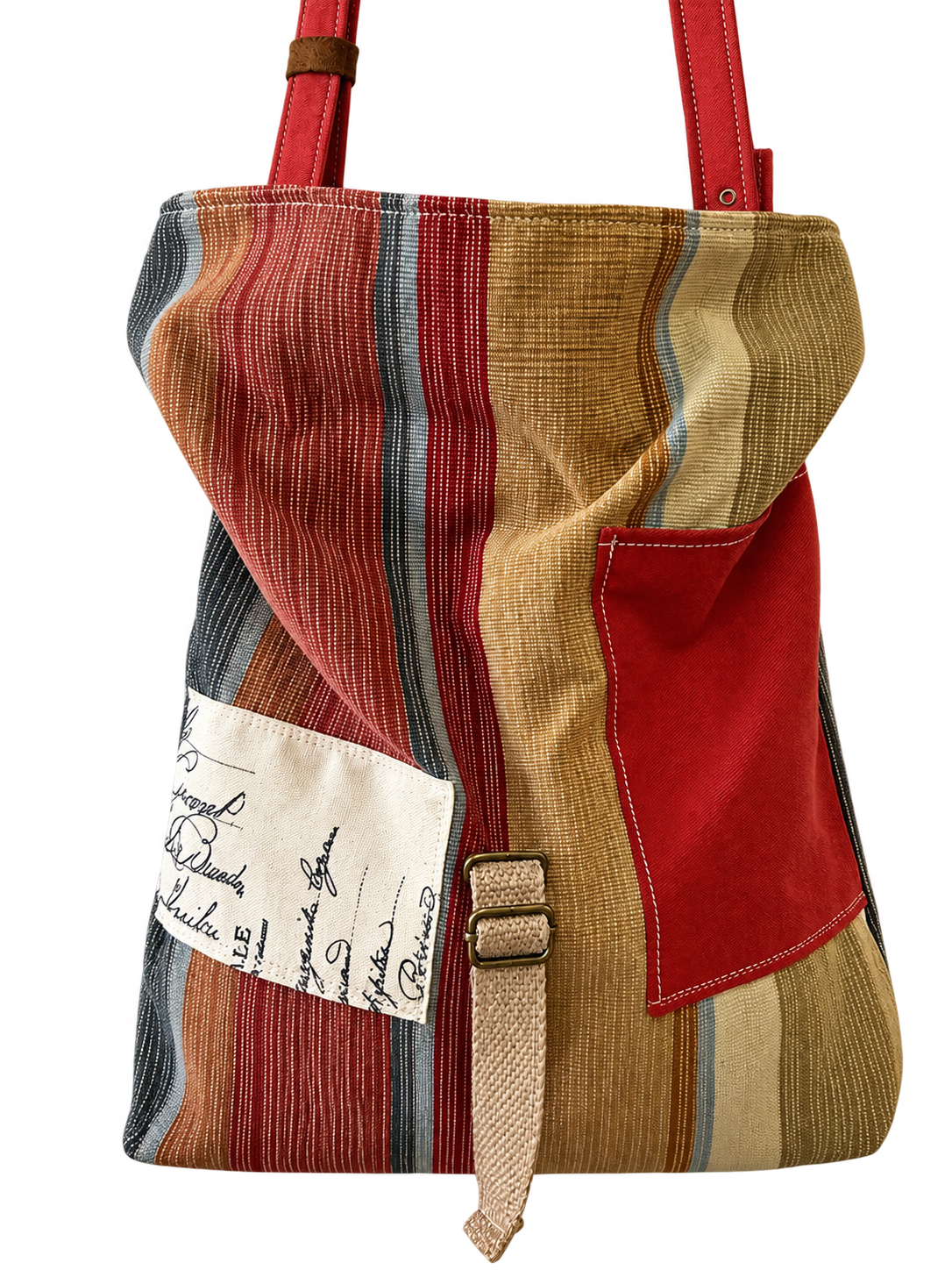 SOS Handmade Fold Over Satchel Bag - Stirpes