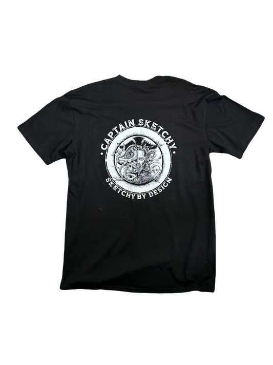 Captain Sketchy Logo Tee