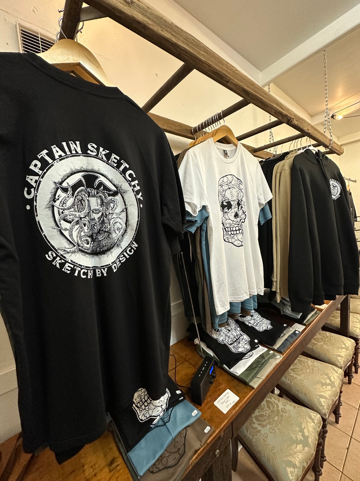 Captain Sketchy Logo Tee