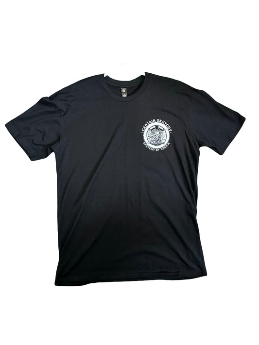 Captain Sketchy Logo Tee