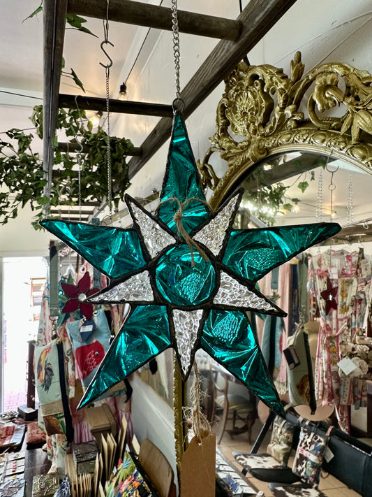 Leadlight Sun Catcher - Star 1
